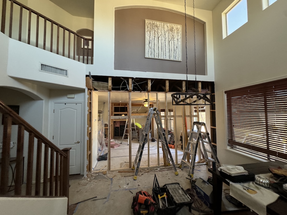 Poured concrete deck — Benchmark Concrete